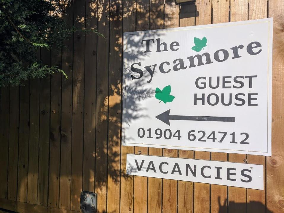 The Sycamore Guest House York Zewnętrze zdjęcie